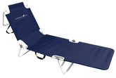 Caribbean Joe CJ-7760 Caribbean Joe CJ-7760 Beach Lounge Chair, 22 in W, 71.65 in D, 10-1/4 in H, Polyester Seat